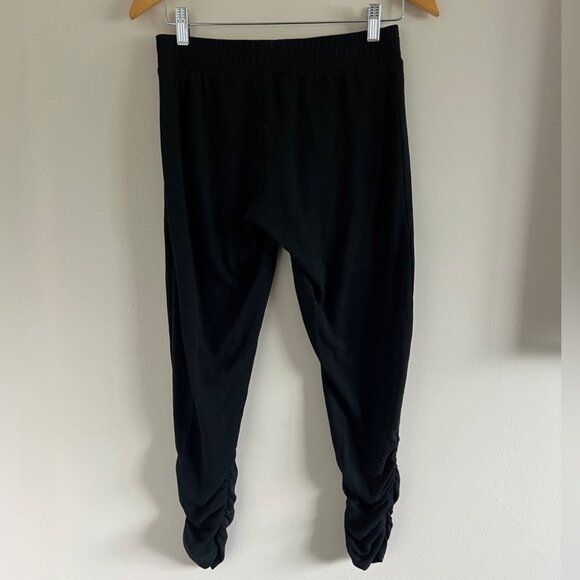 Garage | Black Scrunch Leg Joggers - Picture 1 of 6